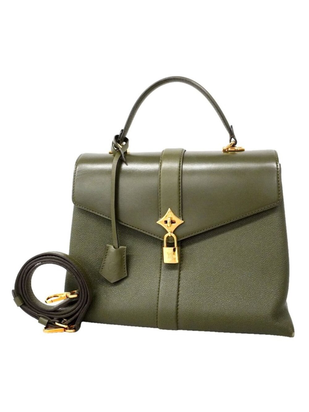 Louis Vuitton Handbag Rose Des Vents MM Khaki 2-Way Bag